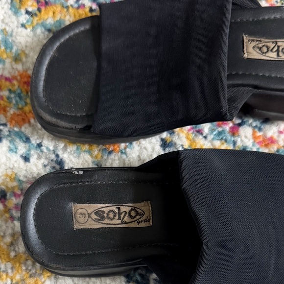 Soho Girls 90s/y2k vintage slide on sandals - Picture 5 of 5